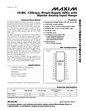 DataSheet MAX1179C pdf